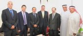 وزير الطاقة يجتمع مع الرئيس التنفيذي والمسئولين في بنك البحرين والكويت