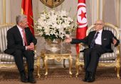 الرئيس الألماني يزور متحف باردو في تونس