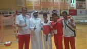 منتخب البحرين للناشئين يفوز بميداليتين ذهبيتين في افتتاح البطولة الخليجية للتايكوندو المقامة في الشارقة