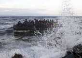 مقتل 10 مهاجرين على الاقل في غرق سفينتهم ببحر ايجه