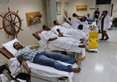 شاهد الصور...حملة الامام زين العابدين للتبرع بالدم