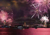 بالصور.. احتفالات بدء العام الميلادي الجديد في سيدني بأستراليا