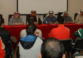 توزيع الشارات الدولية لقضاة الملاعب البحرينية لكرة القدم