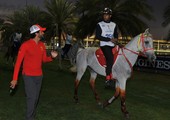ناصر بن حمد يهنئ محمد بن راشد بالنجاح الكبير لسباق للقدرة لمسافة 160 كيلومتر