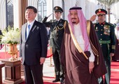 العاهل السعودي يؤكد للرئيس الصيني العمل معاً لدفع جهود السلام في المنطقة