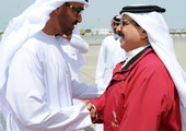 محمد بن زايد يصل البحرين