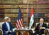 وزير الخارجية العراقي يستقبل كيري في بغداد