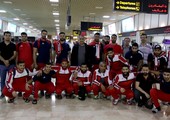 أحمر اليد يصل البحرين بعد مشاركته بالملحق الأولمبي