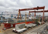 توقعات باستمرار تباطؤ نشاط بناء السفن في كوريا الجنوبية حتى العام المقبل