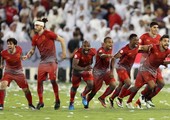 بالصور... لخويا بطلا لكأس أمير قطر لأول مرة بعد فوزه على السد