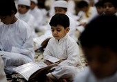 بالصور... دروس تعليم القرآن الكريم للأطفال في شهر رمضان بمأتم السنابس