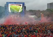 حمى كرة القدم تتفشى في ايسلندا قبل المواجهة النارية أمام فرنسا بيورو 2016
