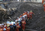 35 قتيلا على الاقل بانهيار ارضي في اقليم شينجيانغ الصيني