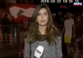 بالفيديو... لماذا انسحبت مذيعة لبنانية من التغطية المباشرة أمس؟