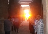 تعامد الشمس على قدس أقداس معبد هيبس بالوادي الجديد في مصر