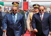 الرئيس السوداني يغادر القاهرة حاملا وسام 