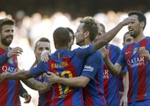 بالفيديو والصور... برشلونة يحتفل بعودة ميسي بفوز كبير على ديبورتيفو في الدوري الأسباني