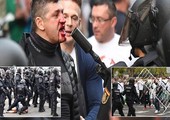 بالفيديو... صدامات عنيفة بين مشجعي ليغيا وارسو البولندي والشرطة الإسبانية