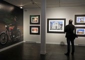 معرض لوحات لبوب ديلان في لندن يظهر وجها فنيا آخر له