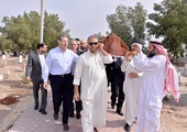 تشييع سعيد طبارة إلى مثواه الأخيرة في مقبرة المنامة