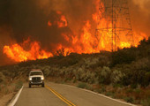 الآلاف يفرون من حرائق الغابات في ولاية تينيسي الأميركية