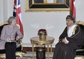 نائب رئيس مجلس الوزراء العماني يستقبل رئيسة وزراء بريطانيا     