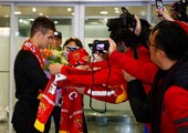 البرازيلي اوسكار يصل الى الصين للانضمام الى نادي شنغهاي