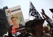 بالصور... تظاهر ألاف المكسيكيين احتجاجاً على رفع أسعار البنزين