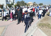 بالصور... المحافظة الشمالية تنظم مهرجان يوم البحرين الرياضي بممشى عالي‎