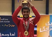 بالصور... راشد سند يهدي البحرين ميدالية ذهبية في بطولة غرب آسيا للطاولة