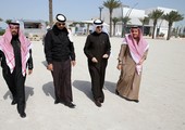 الجودر يتفقد موقع إقامة مهرجان 98.4 للألعاب الشاطئية بمراسي البحرين