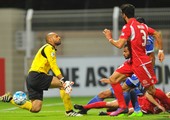 بالصور... خسارة المحرق من صحم العماني في كأس الاتحاد الاسيوي