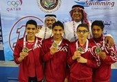 بالصور... الحصيلة البحرينية تصعد لـ41 ميدالية ملونة في خليجي السباحة