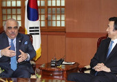 وزير الخارجية الكوري الجنوبي يناقش مع وزير الاقتصاد السعودي سبل التعاون بين البلدين