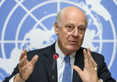 دي ميستورا يعلن عن جولة جديدة من محادثات السلام السورية في 23 مارس