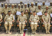 قوة دفاع البحرين تقيم حفل انتهاء فترة الإعداد والتدريب العسكري لمجموعة من المتدربين