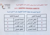 قرعة متوازنة للبطولة الخليجية لكرة السلة