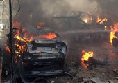 التلفزيون السوري: مقتل امرأة وإصابة 25 في انفجار قنبلة بحافلة في حمص