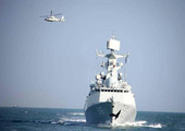 البحرية الصينية تجري مناورات بغرب المحيط الهادي