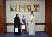 البحرين : وزير التربية يستقبل الطالبة الفائزة بالمركز الأول في مسابقة الحساب الذهني العالمية