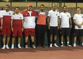 فريقي نادي البحرين للتنس 