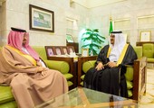 نائب أمير منطقة الرياض يستقبل سفير البحرين في السعودية
