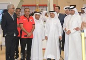 المقلة يهنئ ناصر بن حمد بنجاح المعرض الخليجي للرياضة EXPO