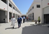 البحرين : رئيس بلدي الجنوبية يتفقد أعمال إنشاء سوق البحير الجديد