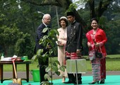 ملك السويد يجرى مباحثات مع الرئيس الإندونيسي في جاكرتا